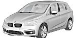 BMW F45 P1DDE Fault Code